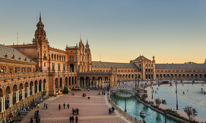Plaza Mayor in Seville